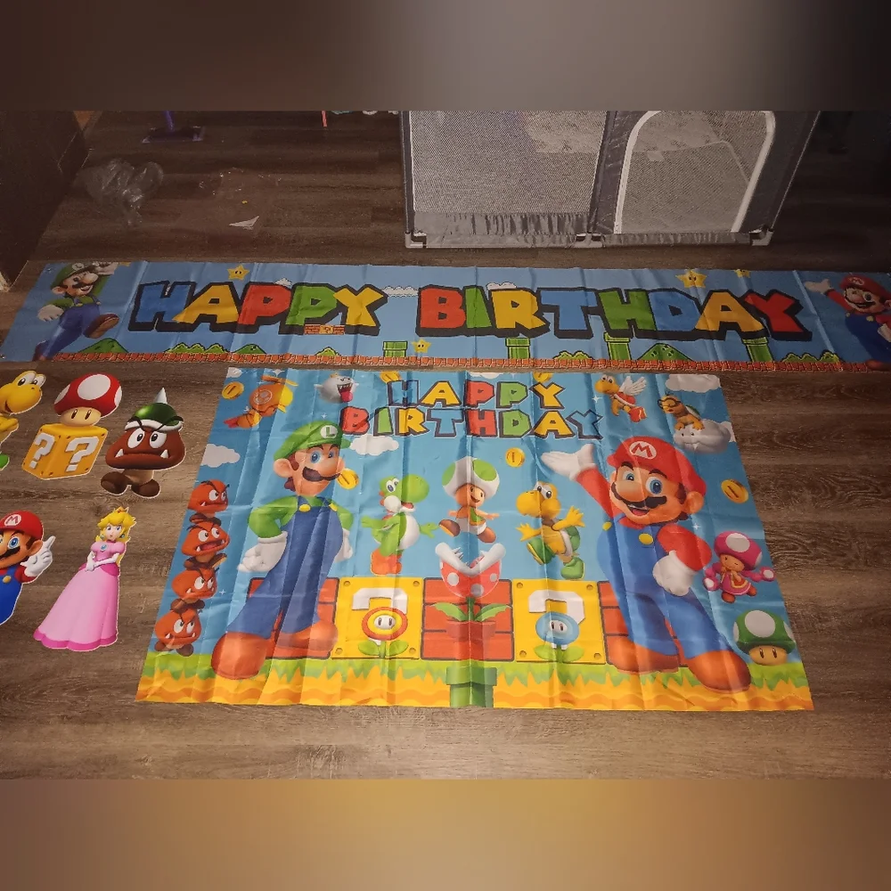 Mario Birthday Decorations